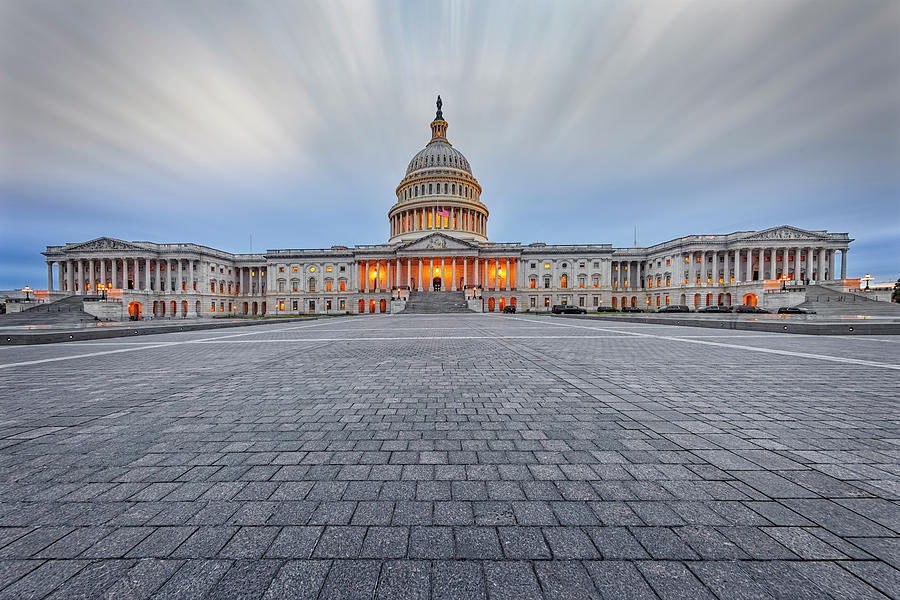 US Capitol Building #2 Photograph by Susan Candelario