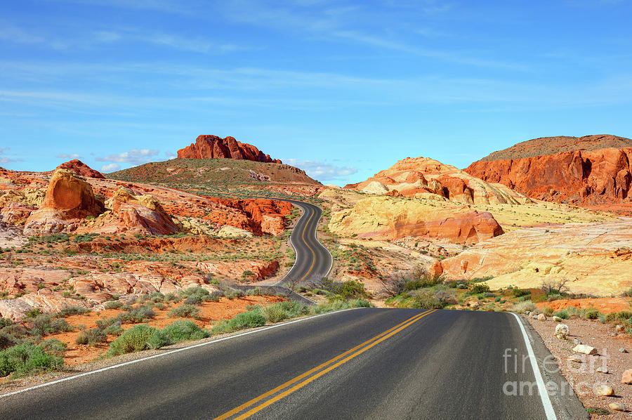 Valley of Fire Scenic Road Photograph by Denis Tangney Jr - Pixels