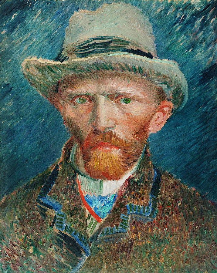Van Gogh Self Portrait Painting