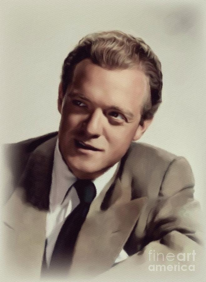 Van Heflin, Movie Legend Painting by John Springfield - Fine Art America