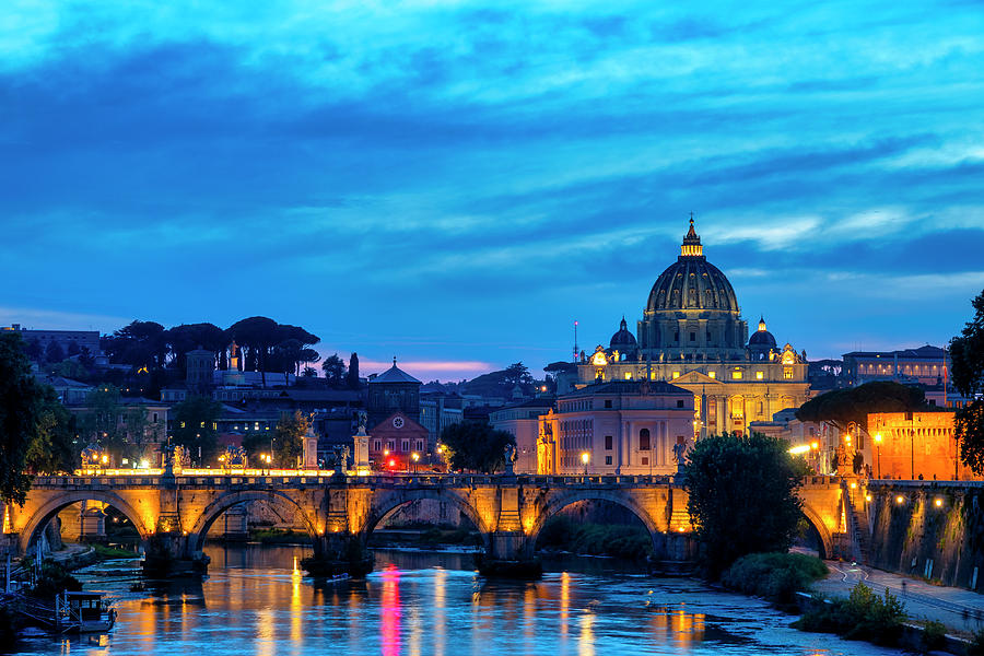 Vatican Skyline #2 Photograph by Fabrizio Troiani