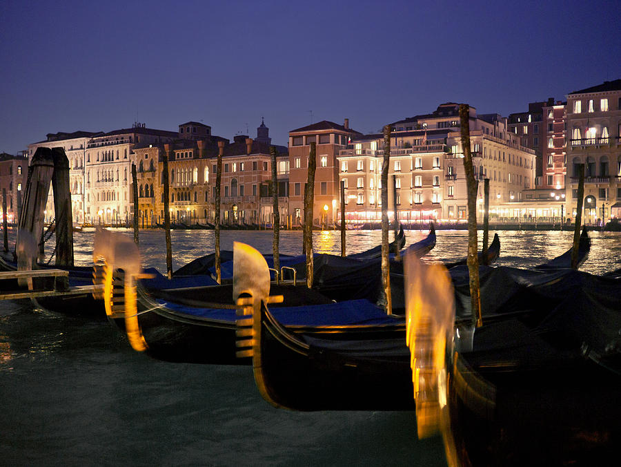 Venice Nights #2 Photograph by Bernd Schunack