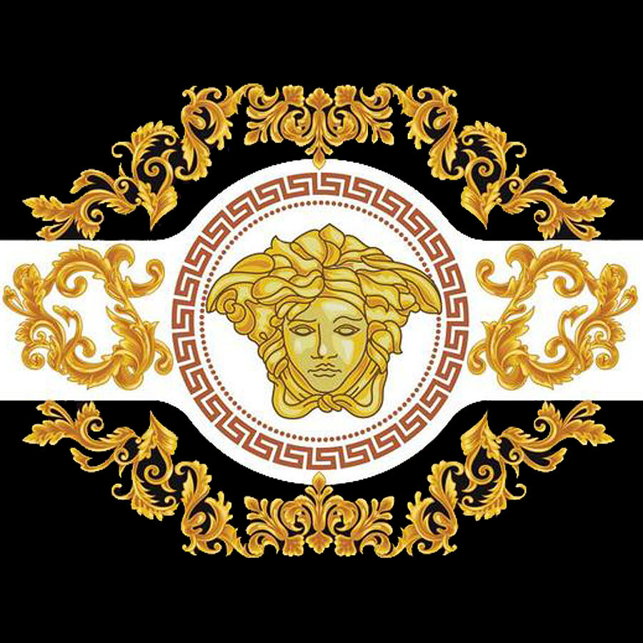 Versace Best Logo Digital Art by Anna Hogans - Fine Art America