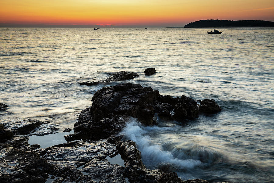 Verudela Beach, Pula, Croatia #2 Photograph by Ian Middleton