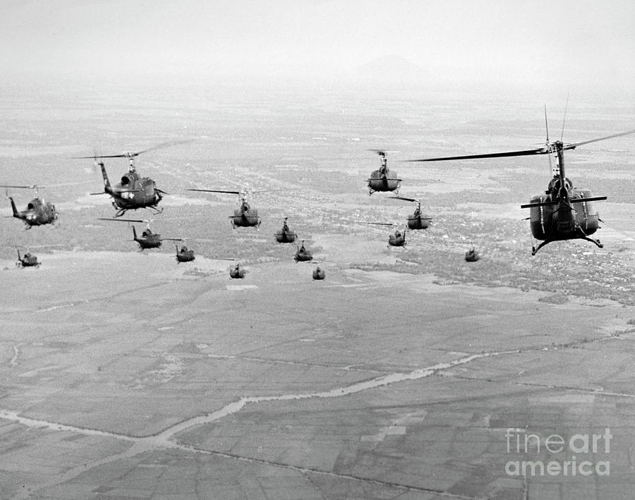 Vietnam War Helicopters Photograph By Granger Fine Art America 