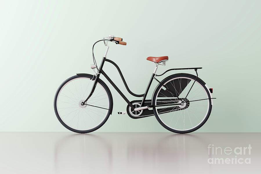 vintage pastel bike