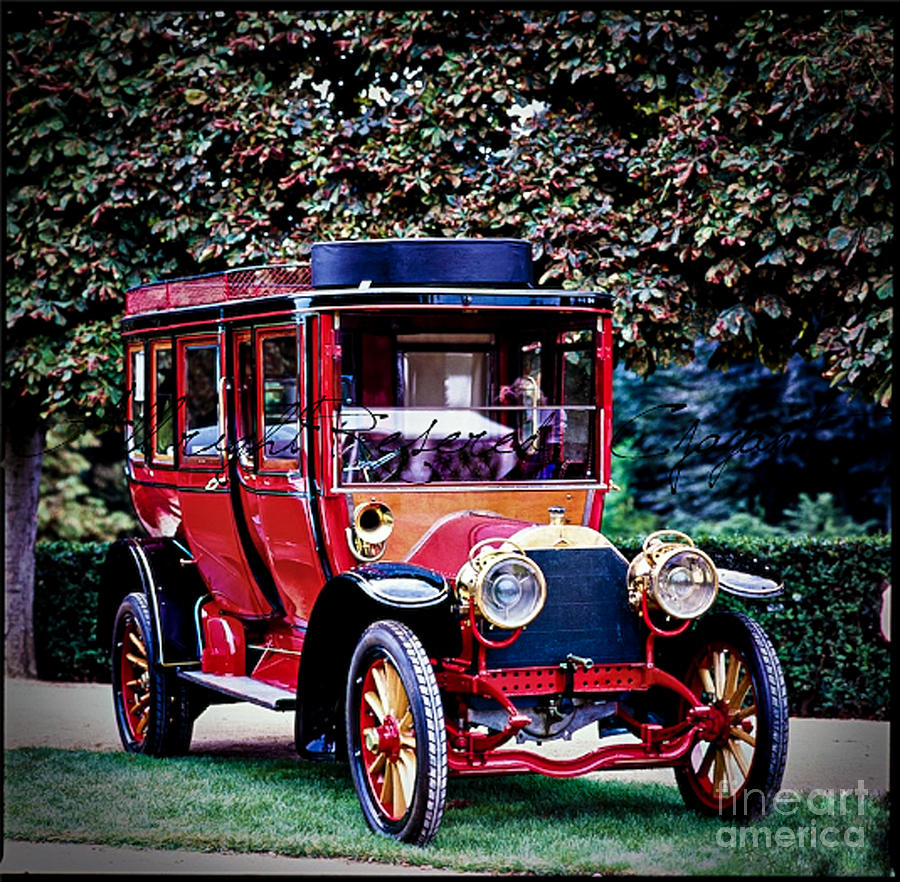 Vintage Classic Automobile. #2 Photograph by Cyril Jayant