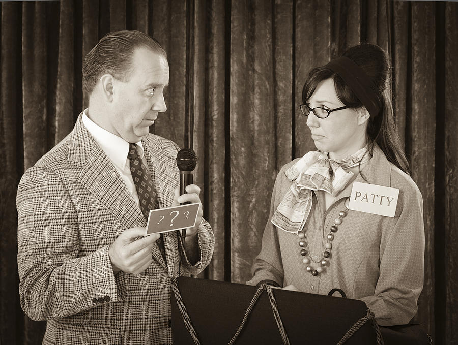 Vintage Game Show #2 Photograph by RichLegg