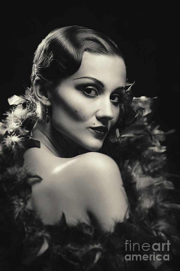 Vintage Retro Portrait Photograph By Aleksey Tugolukov