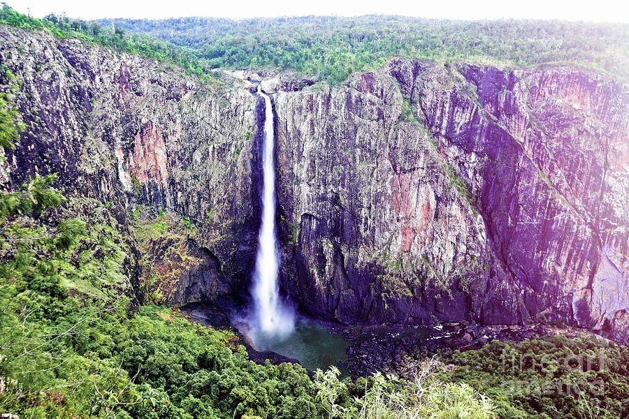 Falls Photograph - Wallaman Falls 2 by Graham Buffinton Falls Photograph - Wallaman Falls 2 by Graham Buffinton