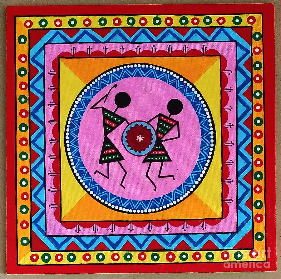 Warli Painting by Anushree Goyal - Fine Art America