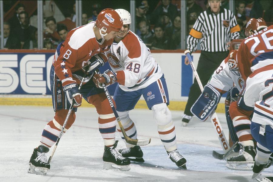 Washington Capitals v Montreal Canadiens 1994-95 #2 Photograph by Denis Brodeur