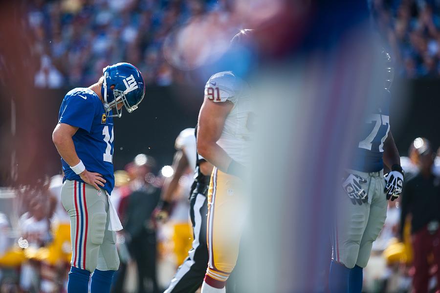 Washington Redskins v New York Giants #2 Photograph by Rob Tringali