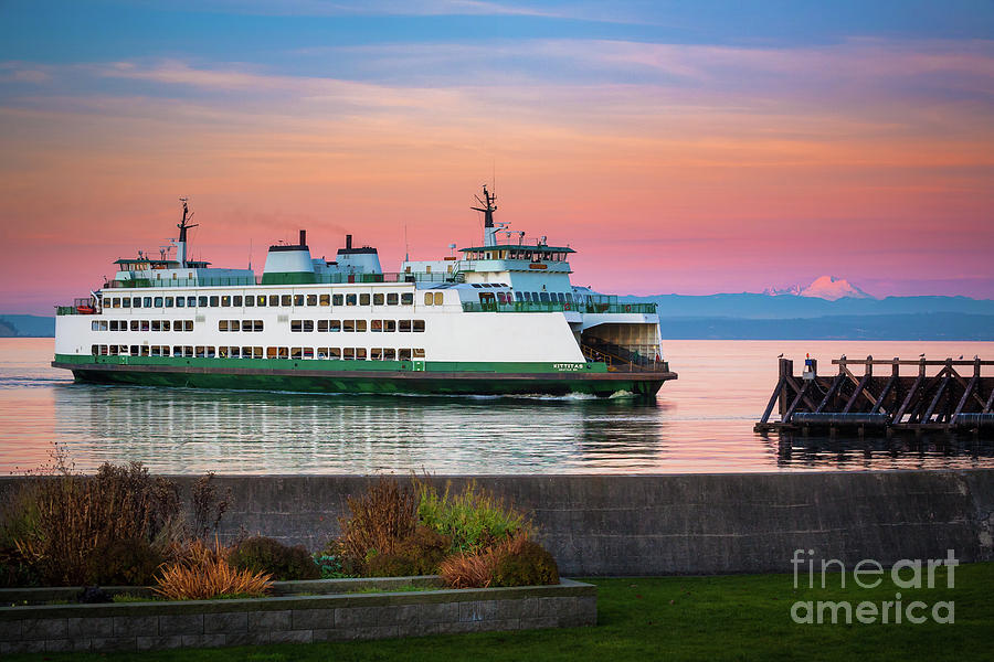 Washington State Ferry #2 Photograph by Inge Johnsson