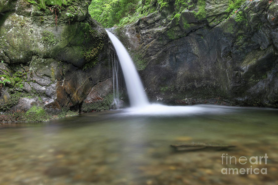 Waterfall on the Silver Brook, Czech Republic #2 Photograph by Michal Boubin