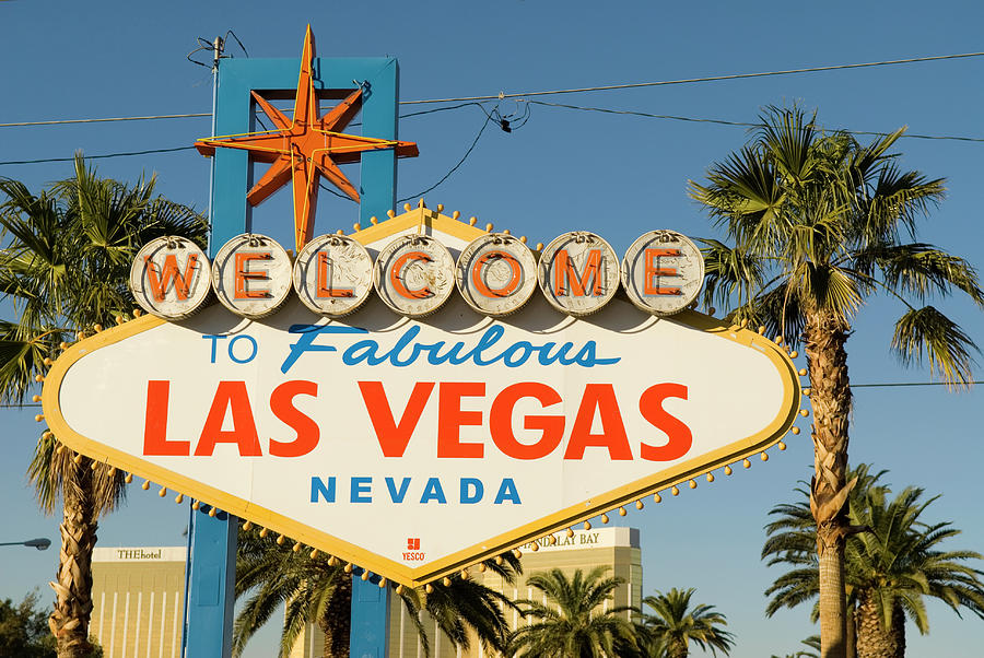 Welcome to Fabulous Las Vegas #3 Photograph by Bob Pardue