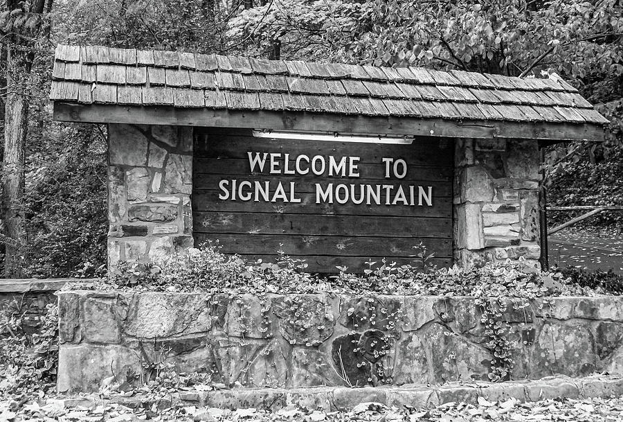Welcome to Signal Mountain Fall #2 Photograph by Tom and Pat Cory