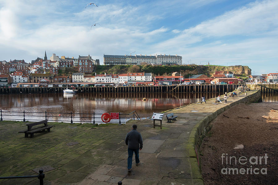 Whitby harbour North Yorkshire #2 Photograph by Louise Heusinkveld