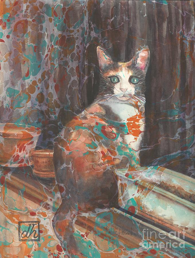 Who, Me? #2 Painting by Debbie Hornibrook