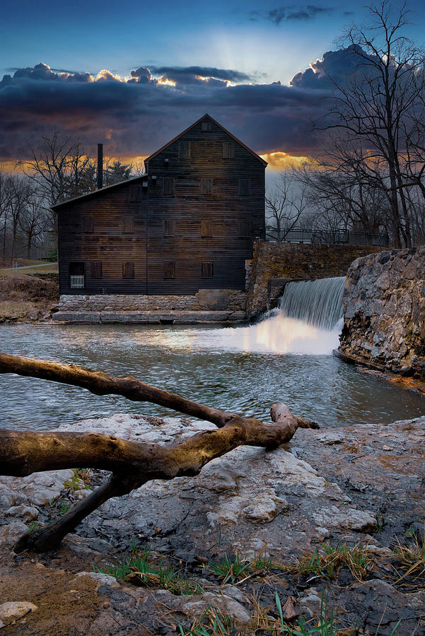 Iowa Photograph - Wildcat Den Mill  #2 by Brian Venghous
