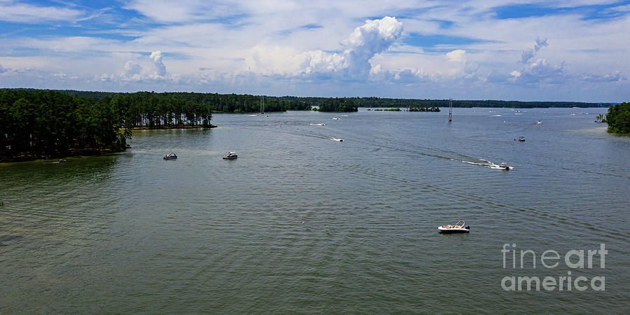 Wildwood Park Aerial View - Appling GA Photograph by The Photourist ...