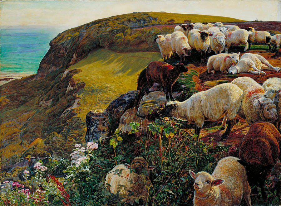 William Holman Hunt #2 Painting by MotionAge Designs
