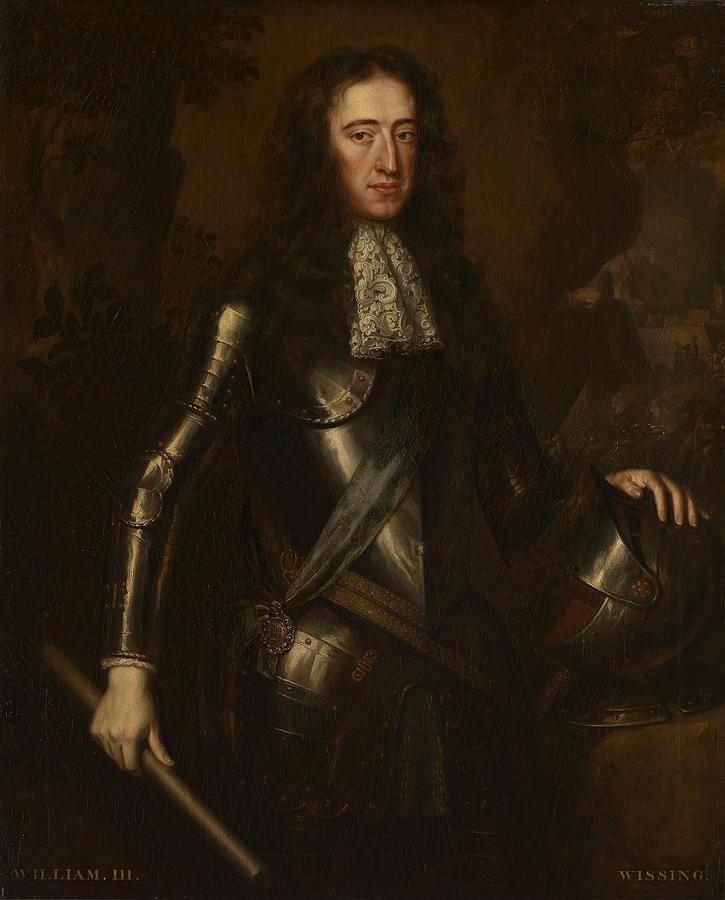 William I II 1650-1702 when Prince of Orange Painting by Willem Wissing ...