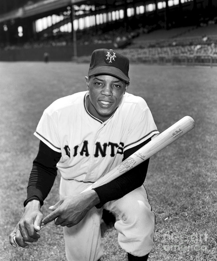 Willie Mays Photograph by Kidwiler Collection