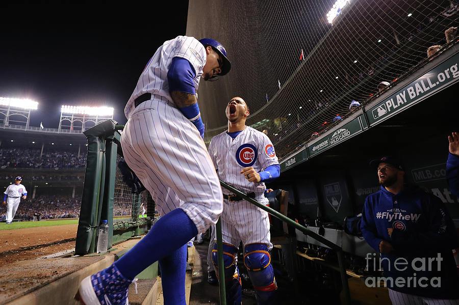 Willson Contreras And Javier Baez Photograph by Alex Trautwig Willson Contreras And Javier Baez Photograph by Alex Trautwig