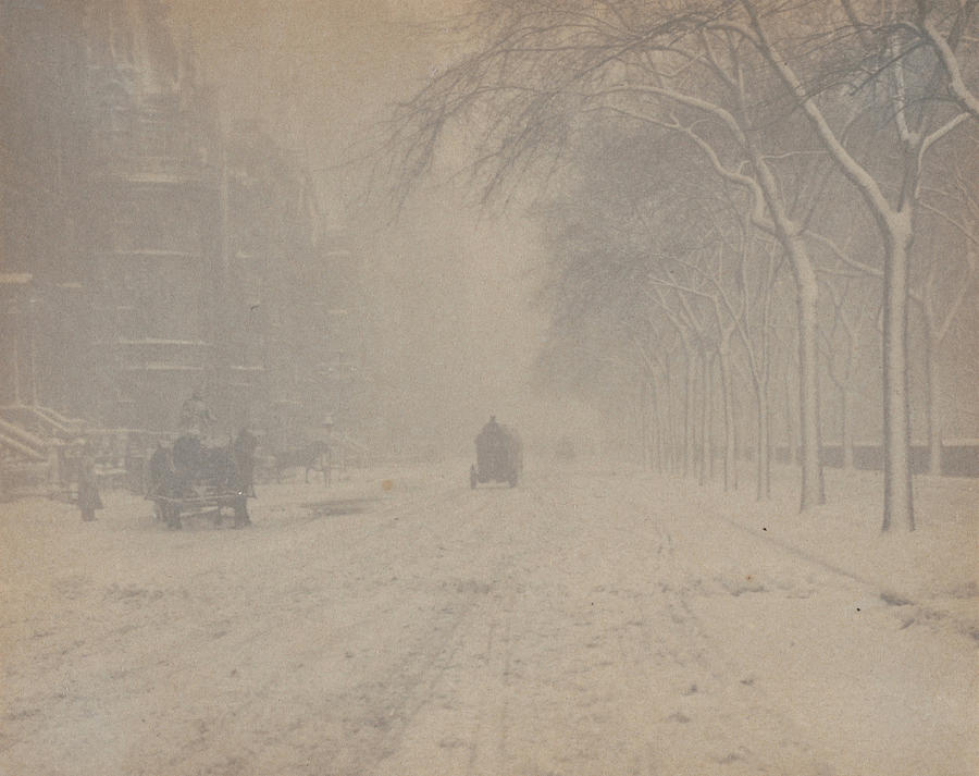 Winter #6 Photograph by Alfred Stieglitz
