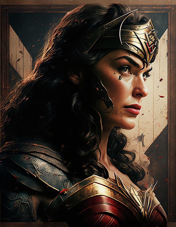 Wonder Woman Digital Art by Creationistlife - Fine Art America