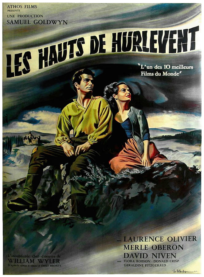 Wuthering Heights, 1939 - art by Vanni Tealdi Mixed Media by Movie World Posters