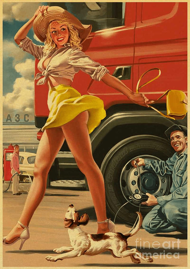 WW2 Pinup Girls Photograph by Action