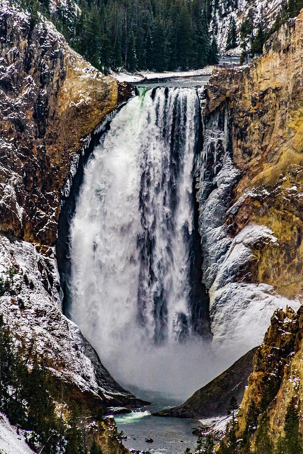 Yellowstone Falls #6 Photograph by Tommy Farnsworth