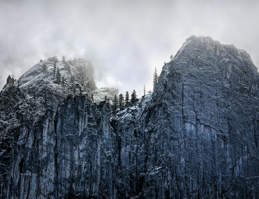 Yosemite Peaks Photograph