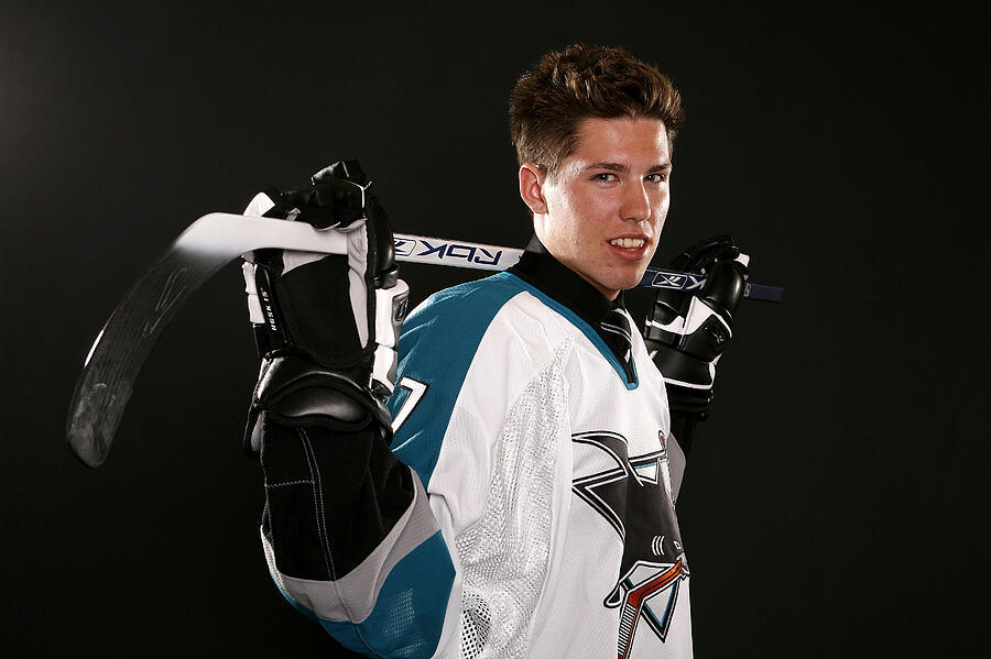 2007 NHL Entry Draft Portraits Photograph by Gregory Shamus