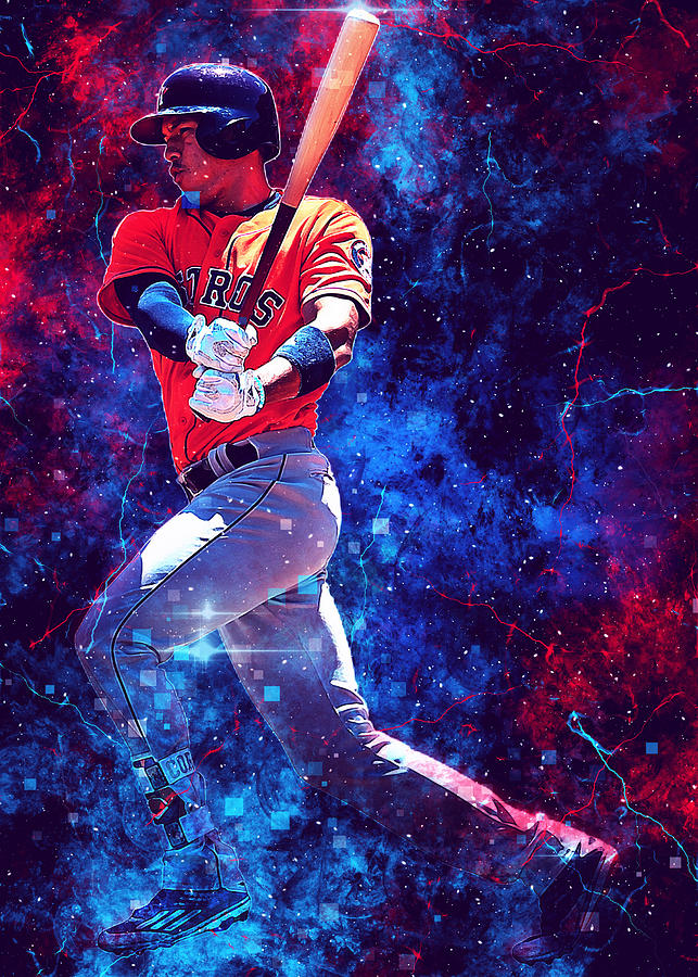 MLB Carloscorrea Carlos Correa Carlos Correa Houston Astros Houstonastros  Carlosjaviercorreaoppenhei Digital Art by Wrenn Huber - Pixels