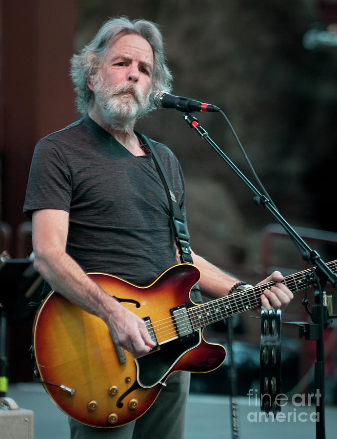 Bob Weir with Furthur at Red Rocks Amphitheatre #20 Photograph by David Oppenheimer
