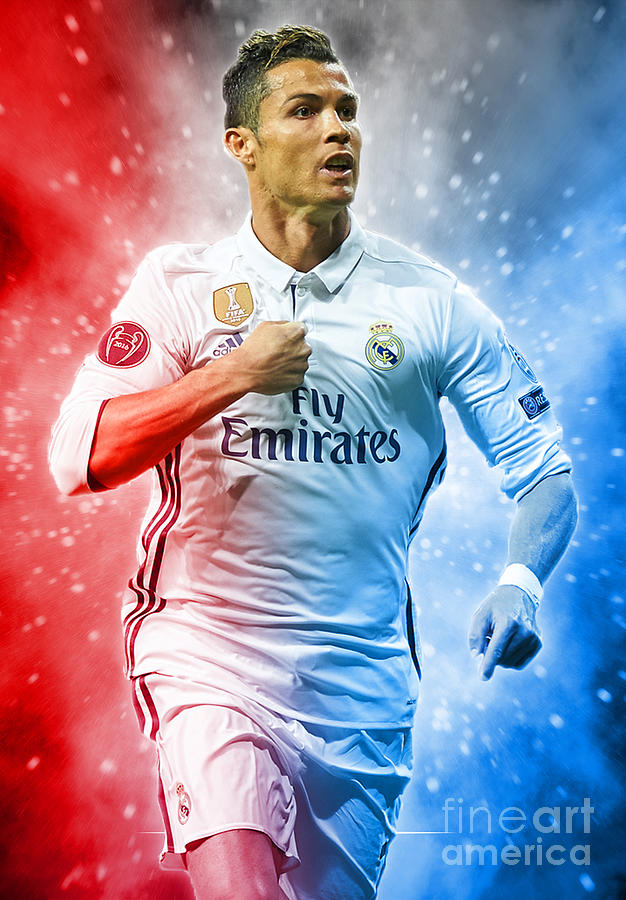 Cristiano Ronaldo Digital Art by Mounir Meghaoui - Fine Art America