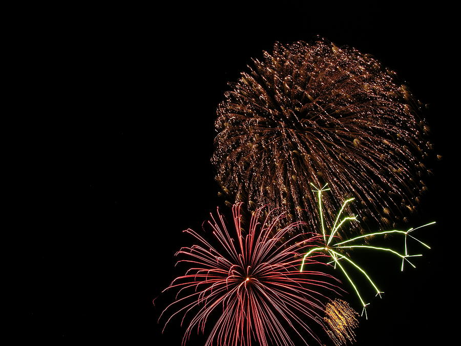 Fireworks #21 Photograph by George Pennington