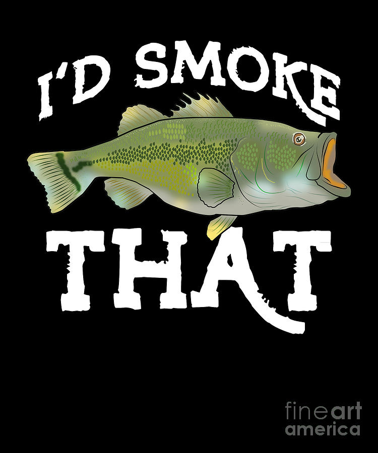 Funny White Bass Fishing Freshwater Fish Gift #8 Digital Art by Lukas Davis  - Pixels