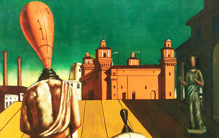 Giorgio De Chirico Surreal Painting By Jean Darmel Pixels   20 Giorgio De Chirico Surreal Makhloufi Store 