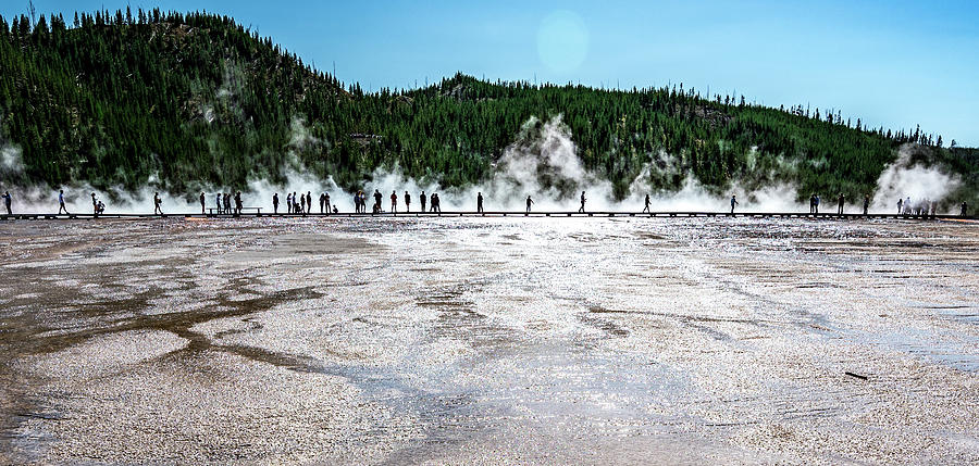 Grand Prismatic Spring in Yellowstone National Park #20 Photograph by Alex Grichenko