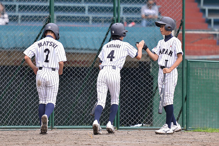 Japan v Singapore - Asian 12U Baseball Championship #20 Photograph by T Srirasant - SAMURAI JAPAN