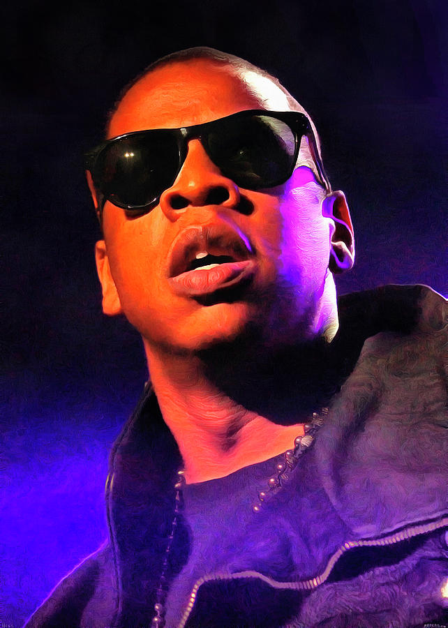 Jay-Z Digital Art by Jose Kramer