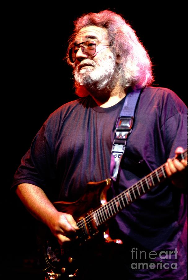 Jerry Garcia - Grateful Dead Photograph by Concert Photos - Fine Art ...