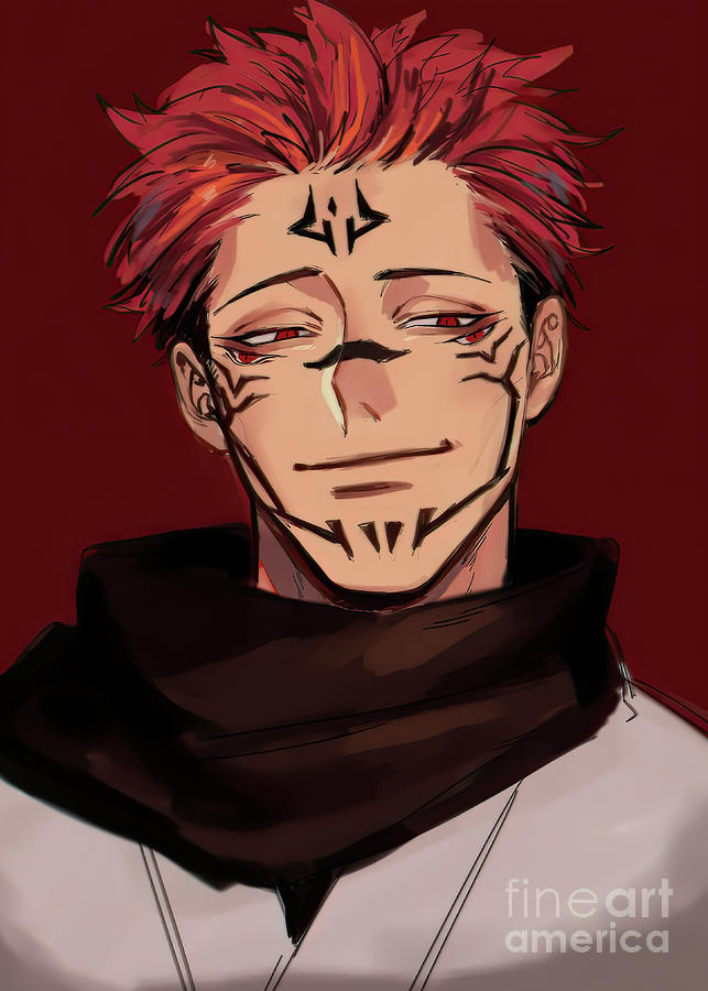 Jujutsu Kaisen Digital Art By Big Duck