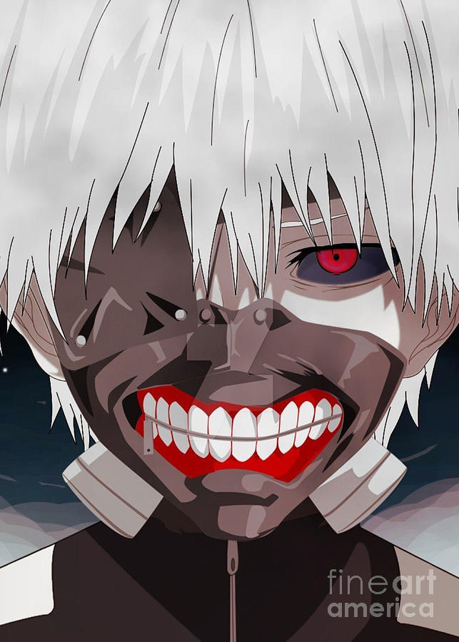 Ken Kaneki Digital Art By Artwinter