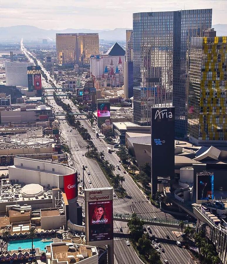 Las Vegas From Above Photograph By Sonia Pizzinelli Pixels