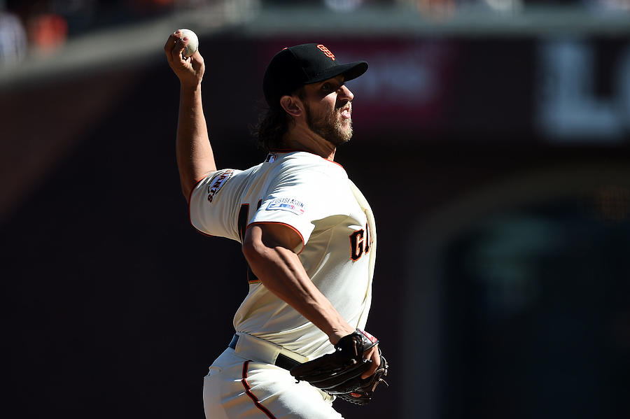 Madison Bumgarner #20 Photograph by Thearon W. Henderson